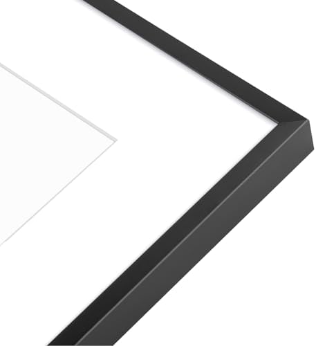 Golden State Art 3 Pack 12x12 Black Aluminum Frames, Real Glass Fronts