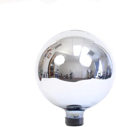 Echo Valley 8100 10-Inch Glass Gazing Globe, Mirror Finish, Blue