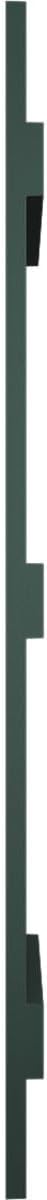 14"W x 59"H Lifetime Vinyl, Standard Four Board Joined, Board-n-Batten Shutters, w/Installation Shutter-Lok's & Matching Screws (Per Pair), Forest Green