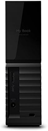 Western Digital 6TB My Book Desktop External Hard Drive, USB 3.0, External HDD with Password Protection and Auto Backup Software - WDBBGB0060HBK-NESN