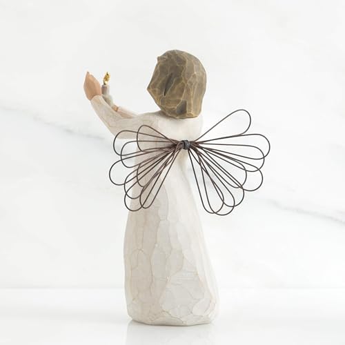 Willow Tree Angel of Hope, Sculpted Hand-Painted Figure | Offering Comfort, Healing, Love and Caring, Cast from a Susan Lordi Original Carving