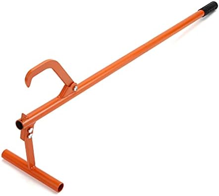 PIRIPARA 50.9" Timberjack Log Lifter, Adjustable Log Roller Cant Hook, Heavy Duty Steel Log Jack, Logging Tools for Rolling and Raising Up The Logs