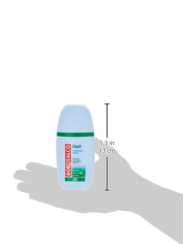 Borotalco:"Fresh" Active Freshness Deodorant with Microtalc 2.54 Fluid Ounces (75ml) Deo Vapo [ Italian Import ]