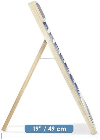 Prize Drop Disc Game Wood 27.8" x 15.9" with Chalkboards Carnival Game Trade Show