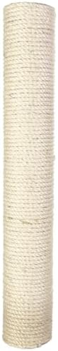 TRIXIE Replacement Sisal Post for Cat Scratching Posts, Backup Scratcher for Indoor Cat Furniture, Trees and Towers, 3.5 in x 23.6 in (9 x 60 cm)