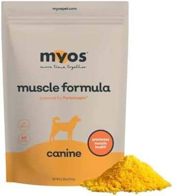 MYOS Canine Muscle Formula - Dog Muscle Builder & Mobility Support - 180 g