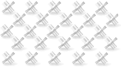 Universal CPAP and BIPAP Inline Air Filters Compatible Replacement for Dreamstation and ResMed Sleep Machine, 22mm Tubing, 5 Pack