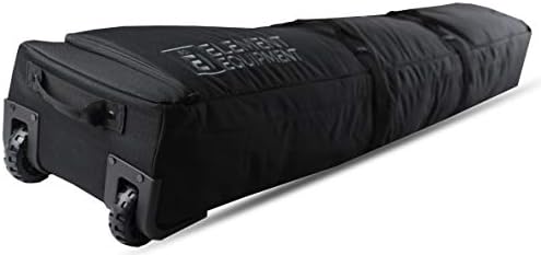 Element Equipment Wheeled Padded Ski Bag Ultimate Double - Premium High End Double Roller Travel Bag