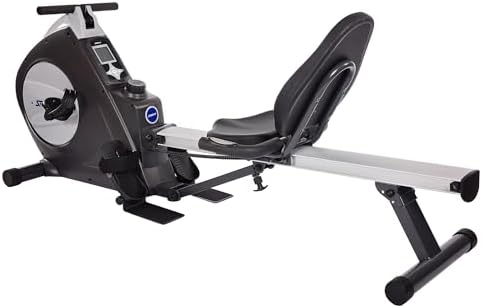 Stamina Conversion II Recumbent Exercise Bike and Rower - Cardio Machine with smart Workout App - Exercise Bike for Home Workout - Up to 250 lbs