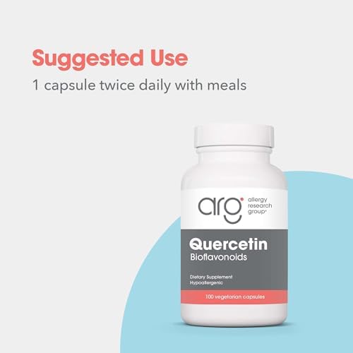 ARG Quercetin & Bioflavonoids - Quercetin Supplement with Lemon Bioflavonoid Complex - Rutin & Citrus Extract - Antioxidant & Immune Support