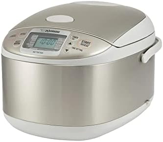 Zojirushi Ns TSC10 5.5 Cup Micom Rice Cooker and Warmer, 1.0l | LCD controls, delay timer