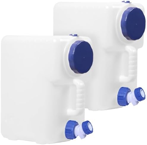 5 Gallon Water Container with Spigot, Portable Camping Water Jug