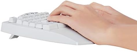 Perixx PERIBOARD-512B Wired Ergonomic Keyboard - Split Keyboard, Wrist Rest, Natural Typing - Wired USB Connectivity - US English - Black
