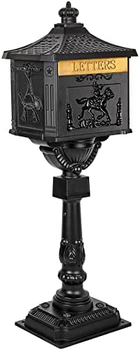 Polar Aurora Mailbox Cast Aluminum Bronze Mail Box Postal Box Security Heavy Duty New
