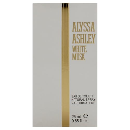 Alyssa Ashley White Musk - Luxurious Perfumes for Women with Sicilian Bergamot and Ylang Ylang - Long Lasting Women Perfume - 3.4 oz EDT Spray