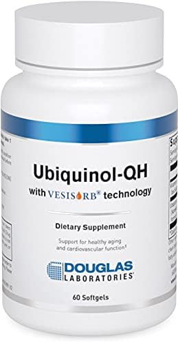 Douglas Laboratories Ubiquinol-QH | CoEnzyme Q10 to Support Healthy Aging and Cardiovascular Function | 60 Softgels