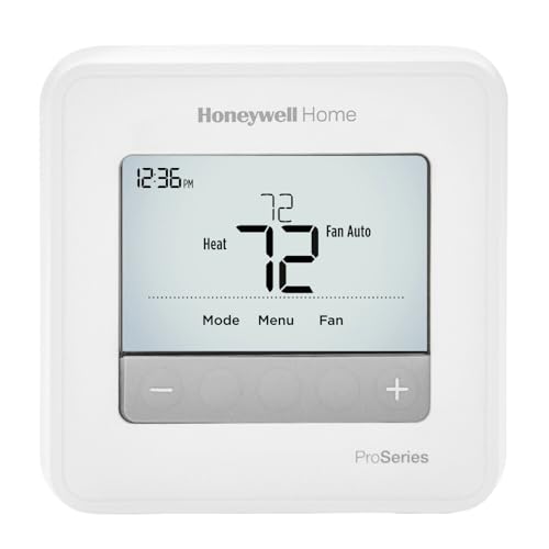 TH4110U2005 - Upgraded T4 Pro Programmable 1H/1C Thermostat for Honeywell