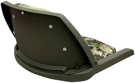 Wise Camo Padded Fold Down Seat, Shadow Grass Blades/Brown Shell