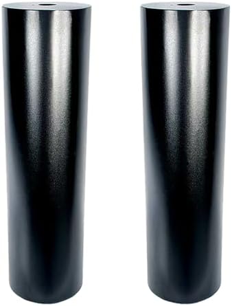 BestNest Set of 2 Woodlink Torpedo Raccoon Baffles, Black, 8" Dia. Each