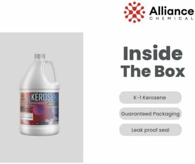 Alliance Chemical K1 Kerosene Fuel for Kerosene Heaters - 5 Gallon - Premium Quality K1 for Reliable Heating