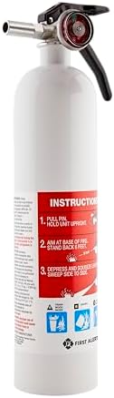 First Alert Fire Extinguisher, Standard Garage Use | GARAGE10 UL RATED 10-B:C, Red 1-Pack