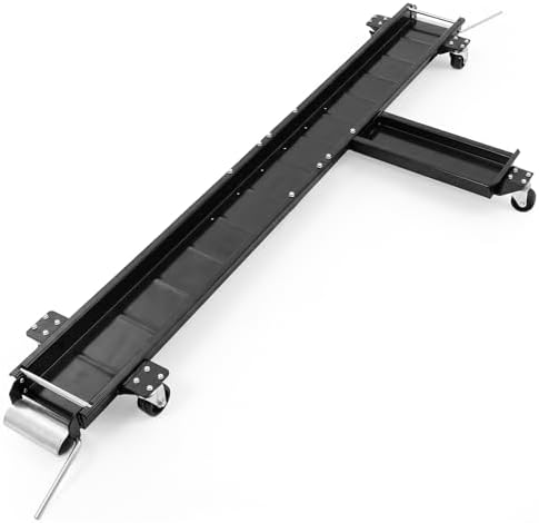 Black Widow Motorcycle Dolly Extra-Long for Cruisers Choppers 1,250 lb Cap