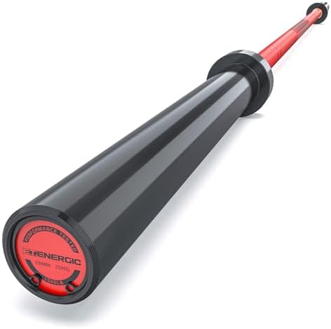 7FT Alloy Steel Olympic Barbell, 1500LB 45LB