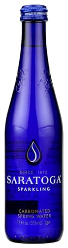 SARATOGA INTERNATIONAL Spring Water, 12 FZ