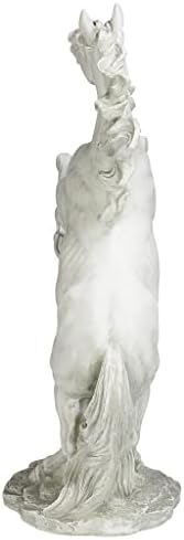 Design Toscano JE111291 Majestic Mustang Horse Statue,ancient ivory