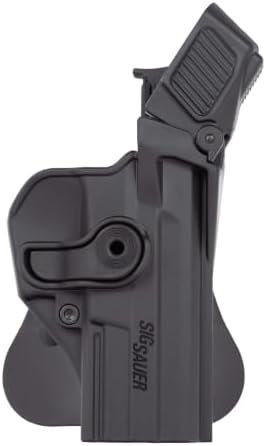 Level 3 Auto Lock Retention Holster for Sig Sauer P226, P220, P227, SP2022 – IMI Defense Tactical OWB Paddle Holster, Trigger Guard Lock