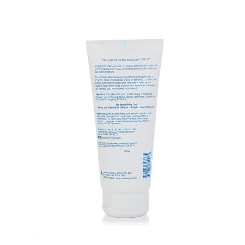 Vanicream Vanicream Shave Cream For Sensitive Skin, 6 Oz (3 pack)
