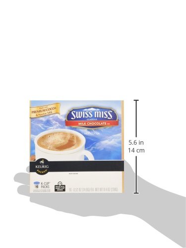 Swiss Miss Hot Chocolate K-Cup16- 0.52 oz/ EA, NET WT 8.32 Ounce