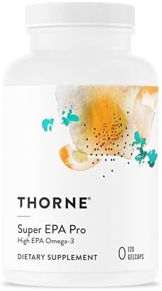 THORNE Super EPA Pro, High-EPA Omega-3 Fish Oil Supplement, 120 Softgels | 1, 300 mg EPA & 320 mg DHA per Serving