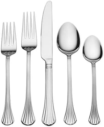 Pfaltzgraff Beckham 20-Piece Stainless Steel Flatware Set, Service for 4