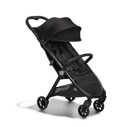 Baby Jogger® City Tour 2 Carry-On Approved Travel Stroller, Ultra-Compact Baby Stroller, Lightweight, Easy Fold, Baby Travel Essential, Pitch Black