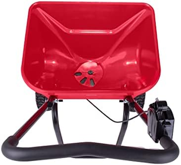 EarthWay 2030P-Plus 65 LB (29 KG) Capacity Commercial Walk-Behind Broadcast Spreader for Grass, Fertilizer, Seeds — Includes Side Spread Control