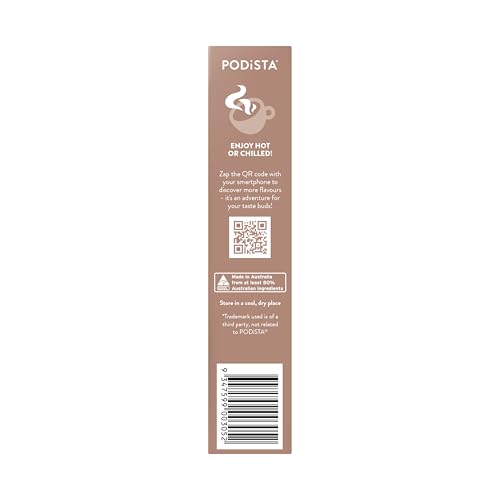 Hot Chocolate Nespresso Compatible Capsules Hot Cocoa Pods - Mint Infusion - 10 Pod Package