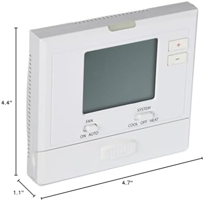 PRO1 IAQ T701 Non-Programmable Electronic Thermostat 4.7"W x 4.4"H x 1.1"D