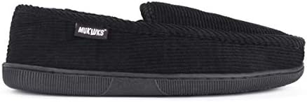 Muk LUKS Men's Corduroy Moccasin with Flannel Lining