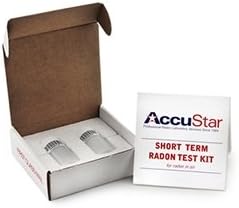 Two-Pack: AccuStar Charcoal LS CLS 100i Short Term Radon Gas Test Kit / 48-96 Hour Testing (Please Note: These Test Kits are Not Valid in New Jersey)