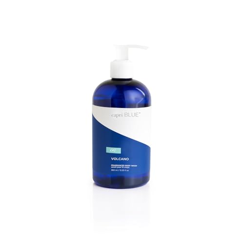 Capri Blue Body Wash - Citrus and Sugar Scented Liquid Moisturizing Body Wash - Luxury Moisturizing Liquid Soap for Shower - Sulfate