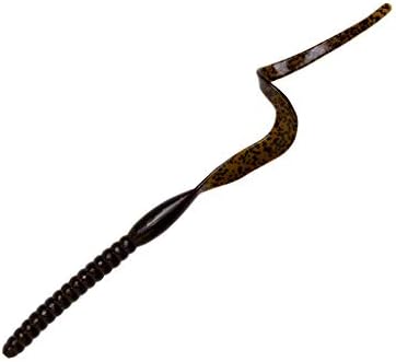 YUM Ribbontail Worm Curly-Tail Swim-Bait Bass Fishing Lure