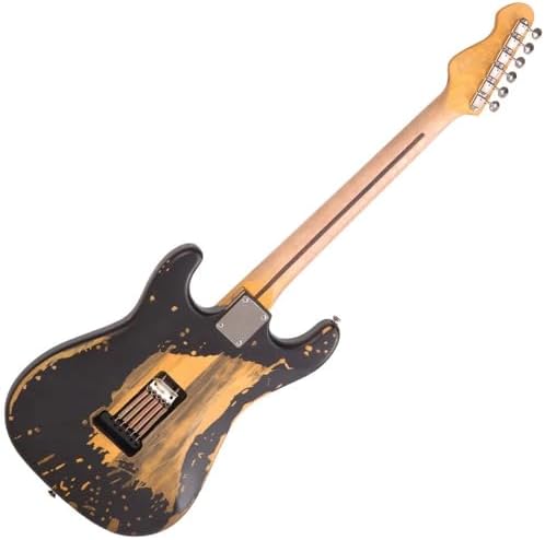 Vintage Guitars Icon V6 Electric Guitar - Black