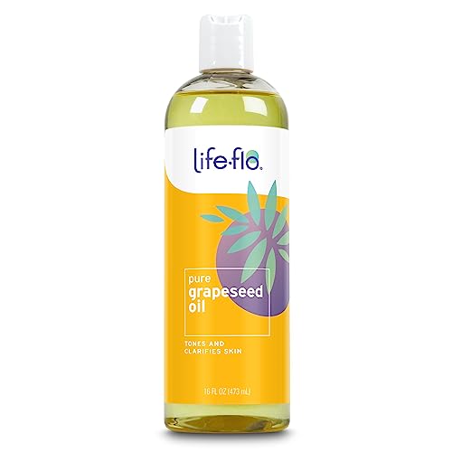 LIFE-FLO Pure Coconut Oil, Fractionated, Refined Liquid Coconut Oil, Skin Care, Hair Care, Massage, Aromatherapy, All Skin Types, Hypoallergenic, 60-Day Guarantee, Not Tested on Animals, 16oz