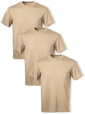 Soffe Men's 3 Pack - USA Poly/Cotton Military Tee