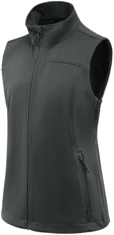 baleaf Women's Lightweight Running Vest Sleeveless Softshell Jacket