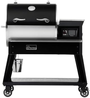 recteq Patio Legend 600 Pellet Smoker Grill with WiFi & App Connectivity, Outdoor Smokers Grills, Wood Pellet Grill, Temp Range 180° to 700+°