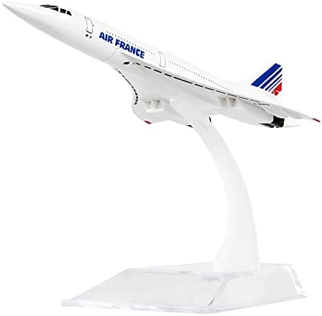 24-Hours The Air France F-BVFB Concorde Alloy Metal Souvenir Model Airplane