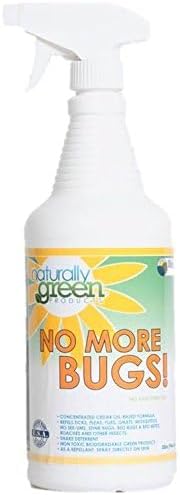 No More Bugs! Naturally Green Products 32oz with Sprayer
