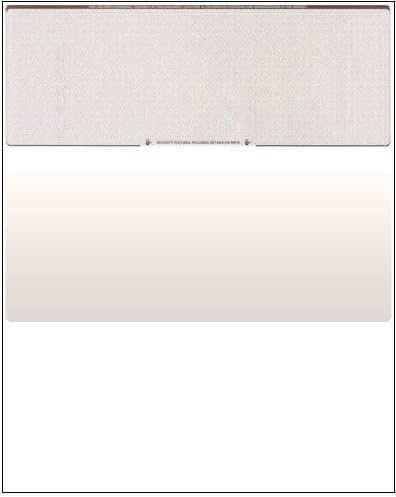 Compuchecks Blank Check Paper 500 Pack, Check on Top, QuickBooks Compatible | Blue Diamond High Security Computer Business Checks, Voucher on Bottom, 8.5x11, Works with Laser & Inkjet Printers, USA Made